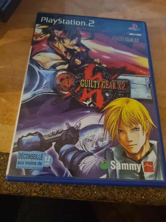 Jeu Guilty Gear Isuka PS2 Complet PAL - Très Bon état, Boîte Et Manuel Inclus