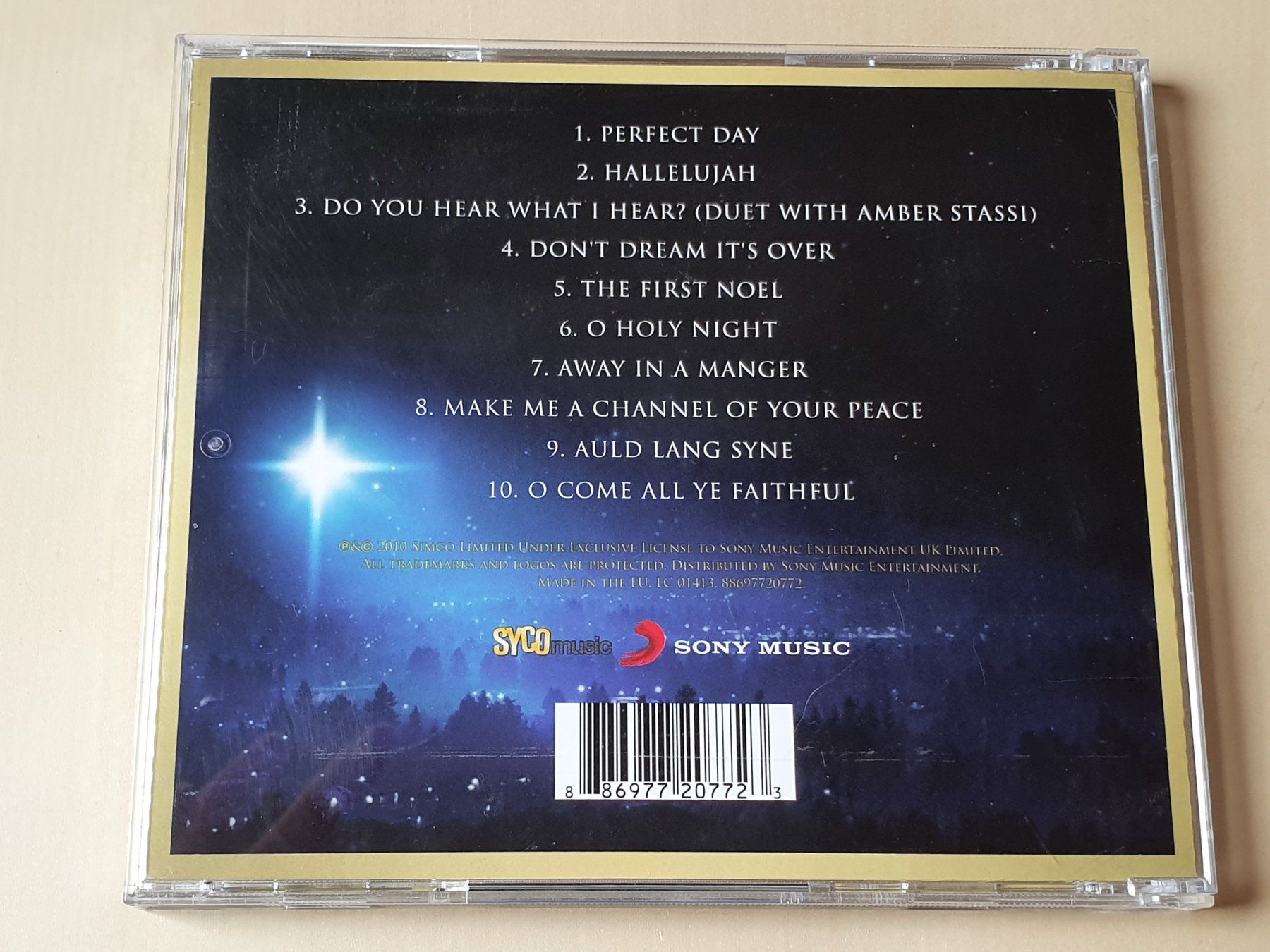 CD: Susan Boyle The Gift – Usato da Stansstad venduto da collectorsshop 1
