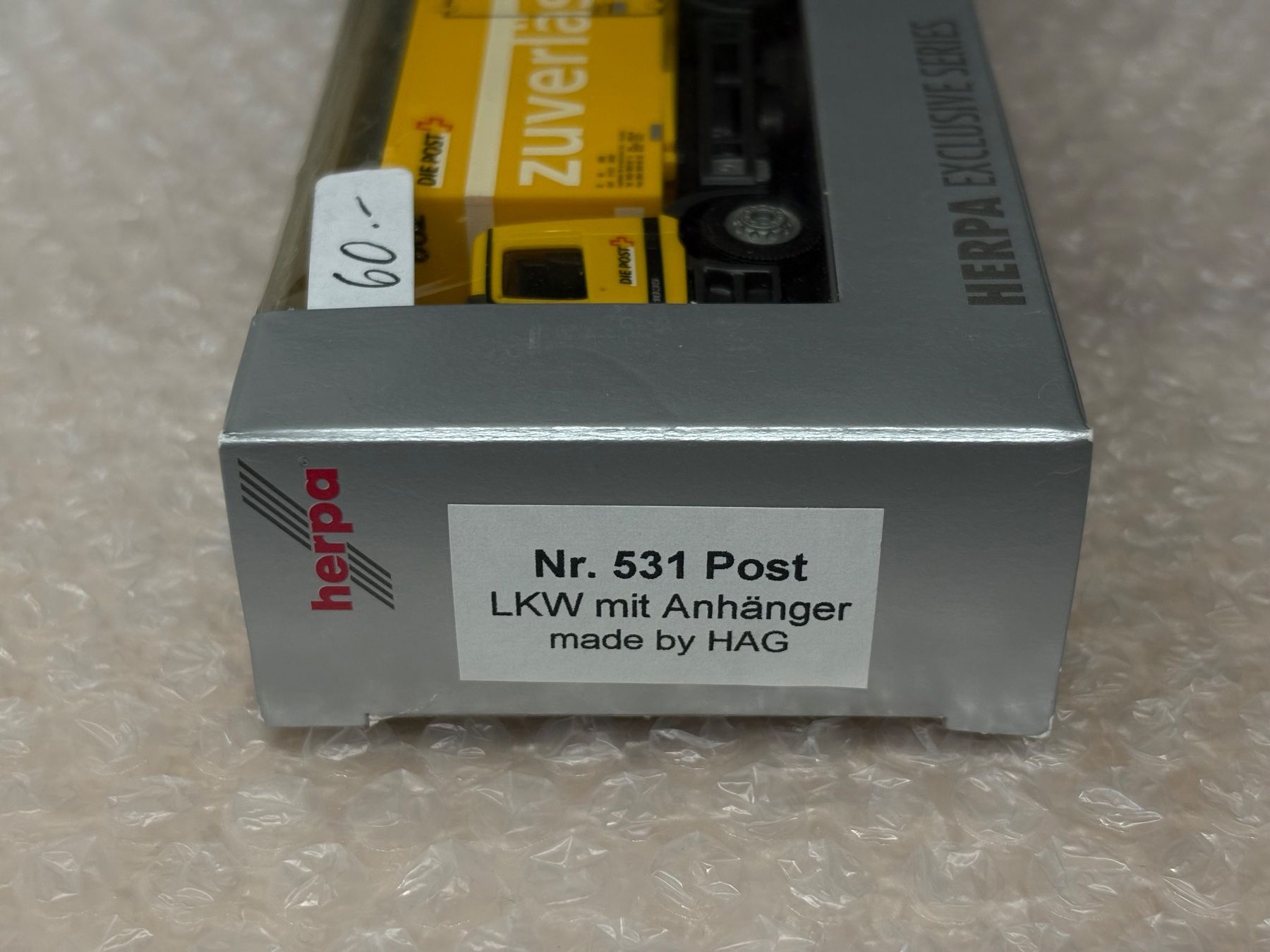 Herpa Kit di modellismo & Modellini statici: Herpa MB Actros Post – Nuovo e nell'imballaggio originale da Locarno venduto da fox_zb9y 1