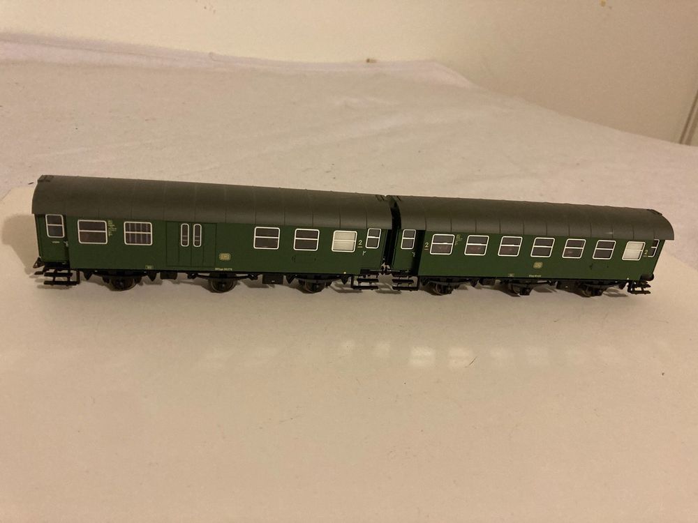 Personen-Doppelwagen DB, H0, Märklin Art. 00795-10, gebr. ov (Gebraucht ...