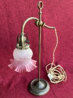 Antik Tischlampe Jugendstil   Messing Top Zustand  H . 51cm
