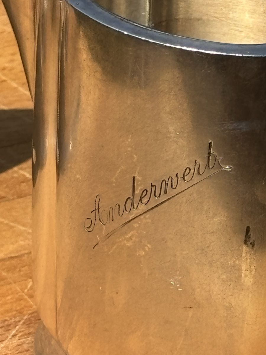 Teiere: Original Andermatt Kaffeekännli, versilbert, Vintage. – Usato da Esslingen venduto da Sereno3 5
