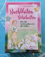 Bachblüten-Botschaften Kartenset, neuwertig, Orakel Karten
