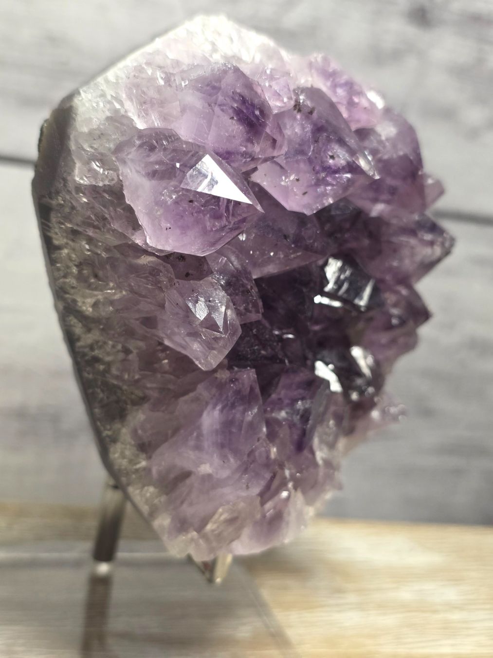 Mineralien & Heilsteine: Amethyst Stufe auf Stand 778g – Neu und originalverpackt aus Matzingen von Shay_Crystalz 2