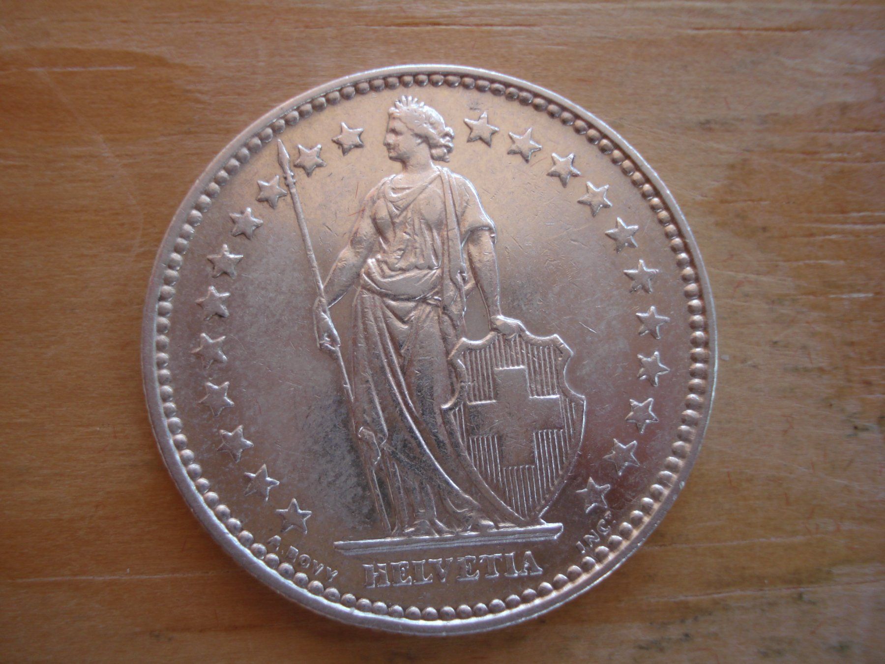 Toutes les monnaies: (C1) 2 Franken 1931 UNZ- – D'occasion à Erlach par Net-Coins 1