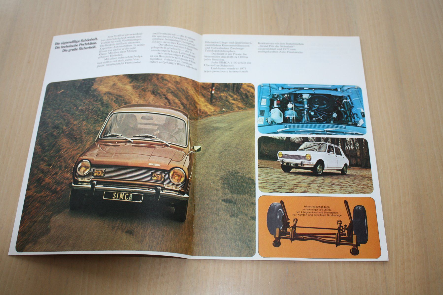 Simca Documents: Simca 1100 Prospekt 1975 – D'occasion à Wikon par erwin400 1