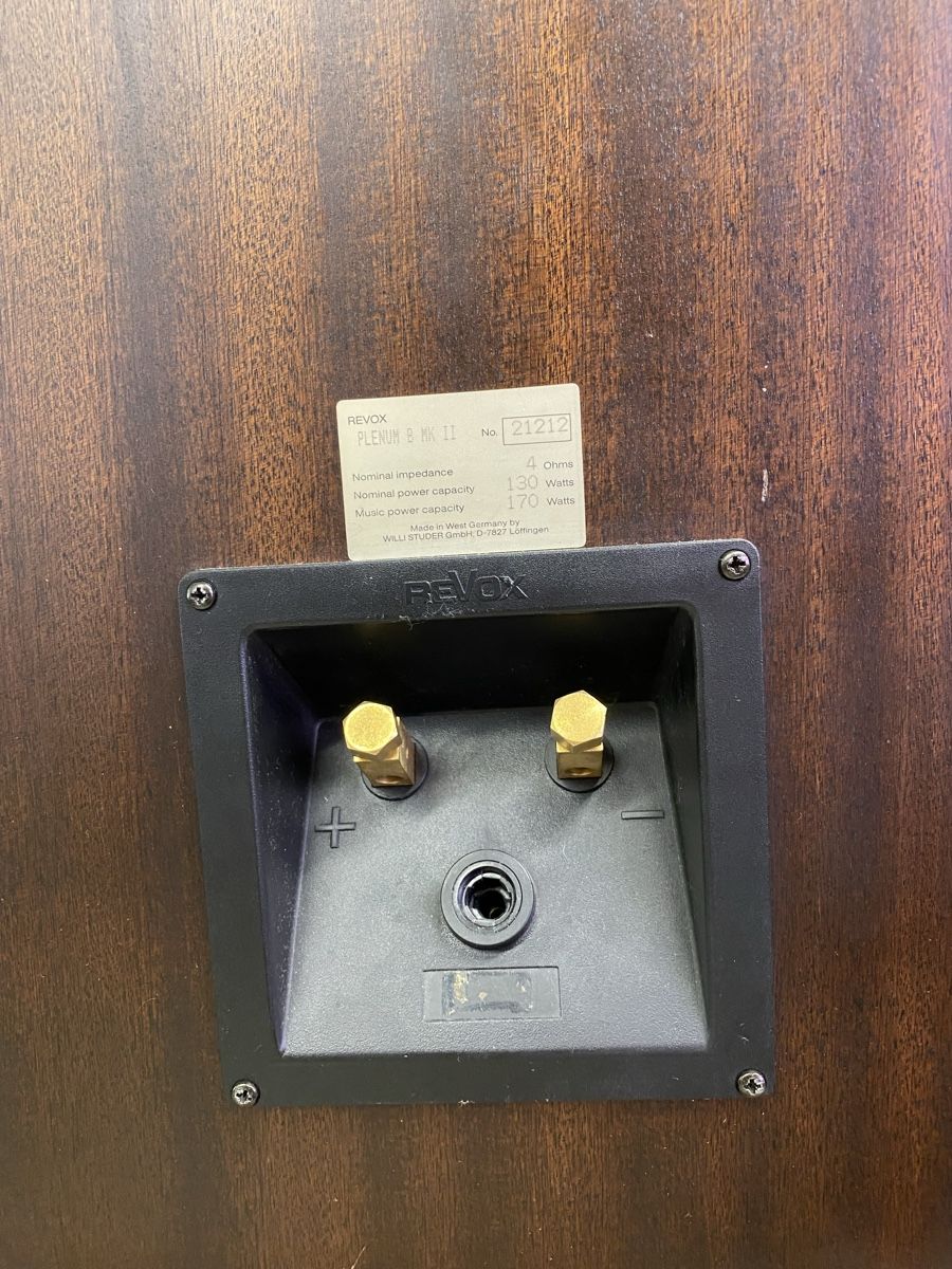 Revox Casse acustiche: Revox PLENUM B MK II Lautsprecher Boxen Paar – Usato da Winterthur venduto da klassikaudio 2
