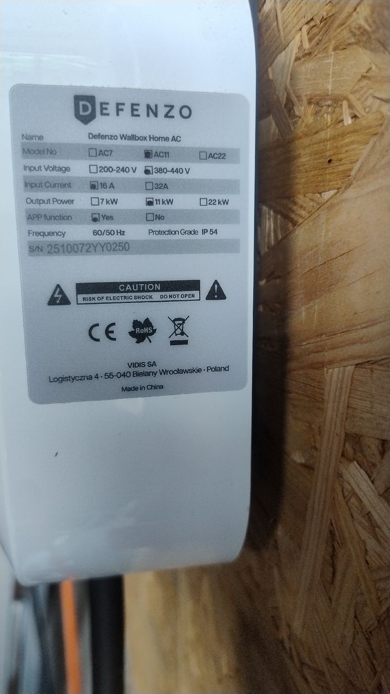 Batterie-Ladegeräte: Wallbox Defenzo 11KW – Neu (gemäss Beschreibung) aus Pfäfers von Tech2 4
