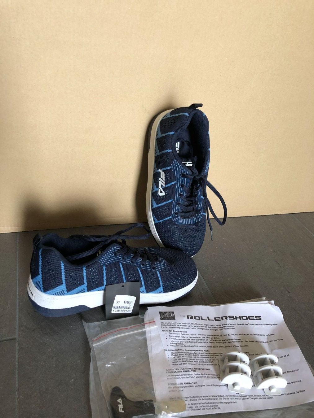 Fila Schuhe für Jungen: Fila Schuhe mit Rollen Gr. 37 – Neu (gemäss Beschreibung) aus Boppelsen von KASIBO 2
