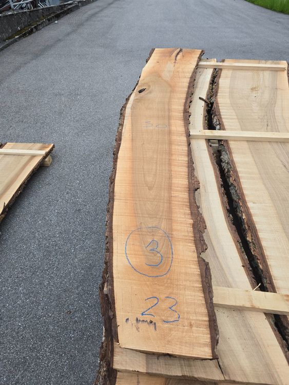Articoli in legno: Nussbaumbrett Nr 3 – Nuovo (secondo la descrizione) da Lützelflüh-Goldb venduto da ch.waelchli-holz.ch