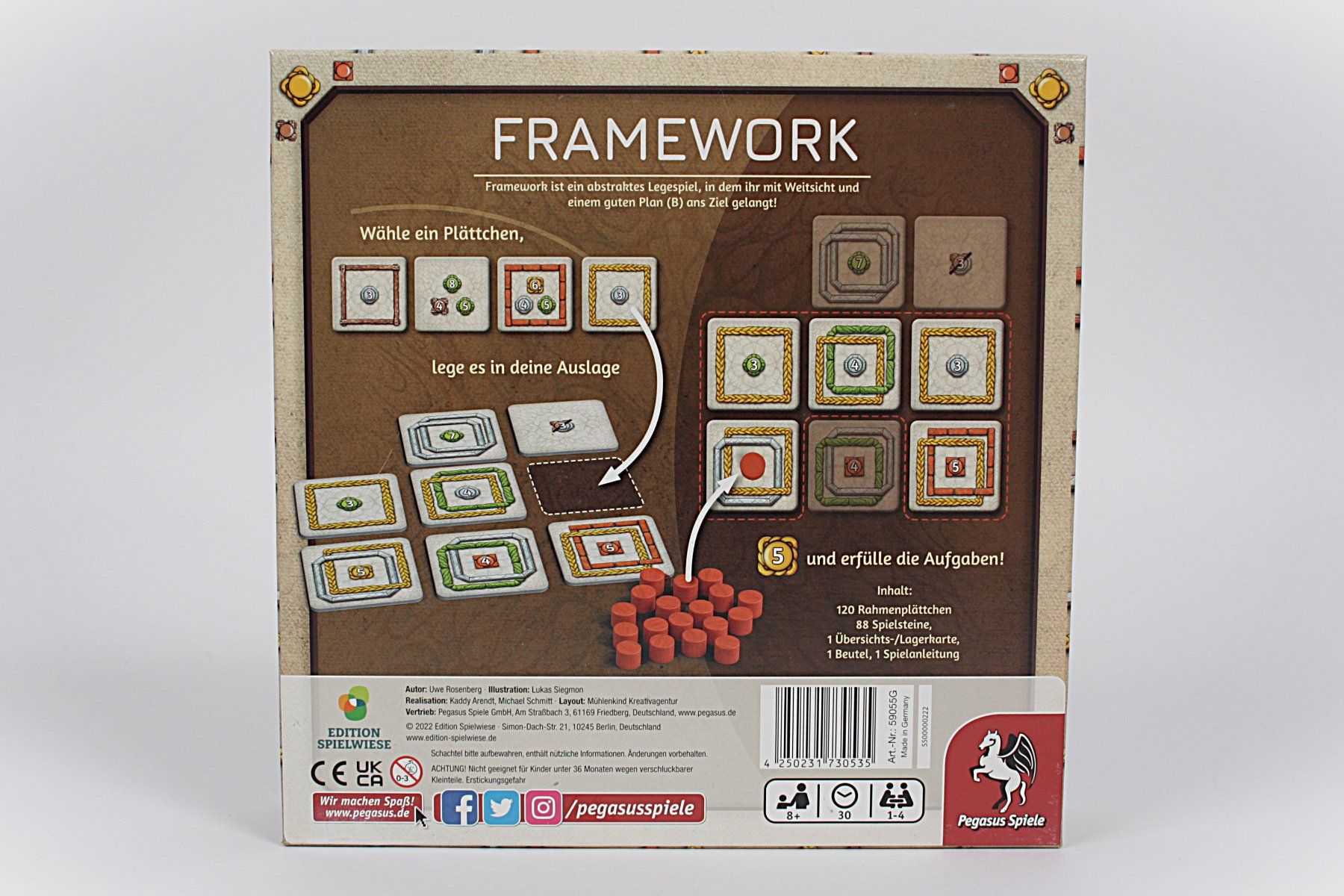 Pegasus Spiele Giochi: PEGASUS SPIELE Framework – Usato da Zollikofen venduto da Restwert_Zollikofen 1