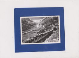 Carte postale train Bernina Alp Grüm Bahn Zug - Berninabahn