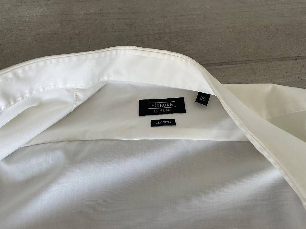 Camicie: Camicia Einhorn bianca 38 – Usato da Gordola venduto da shark.18 1