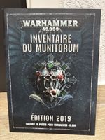 Warhammer 40k -  livre Inventaire du Munitorum 2019