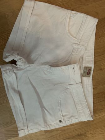 Short en jeans blanc, Levi’s