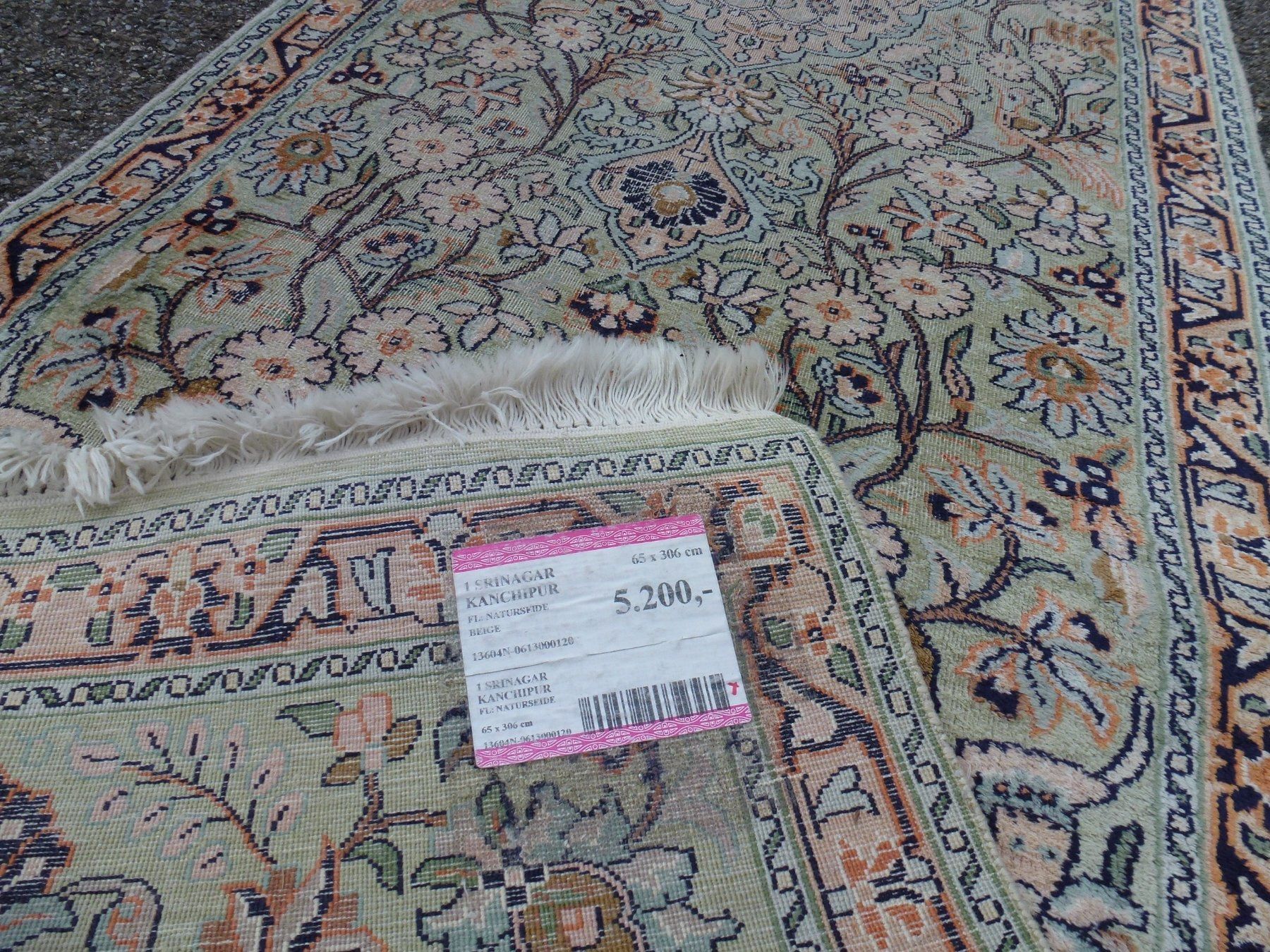 Tappeti: Srinagar Kanchipur Naturseide Teppich, beige – Usato da Walkringen venduto da Casablanca777 8