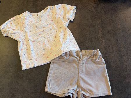 H&M Sommer Set Grösse 86. Shirt und Shorts Top Zustand!