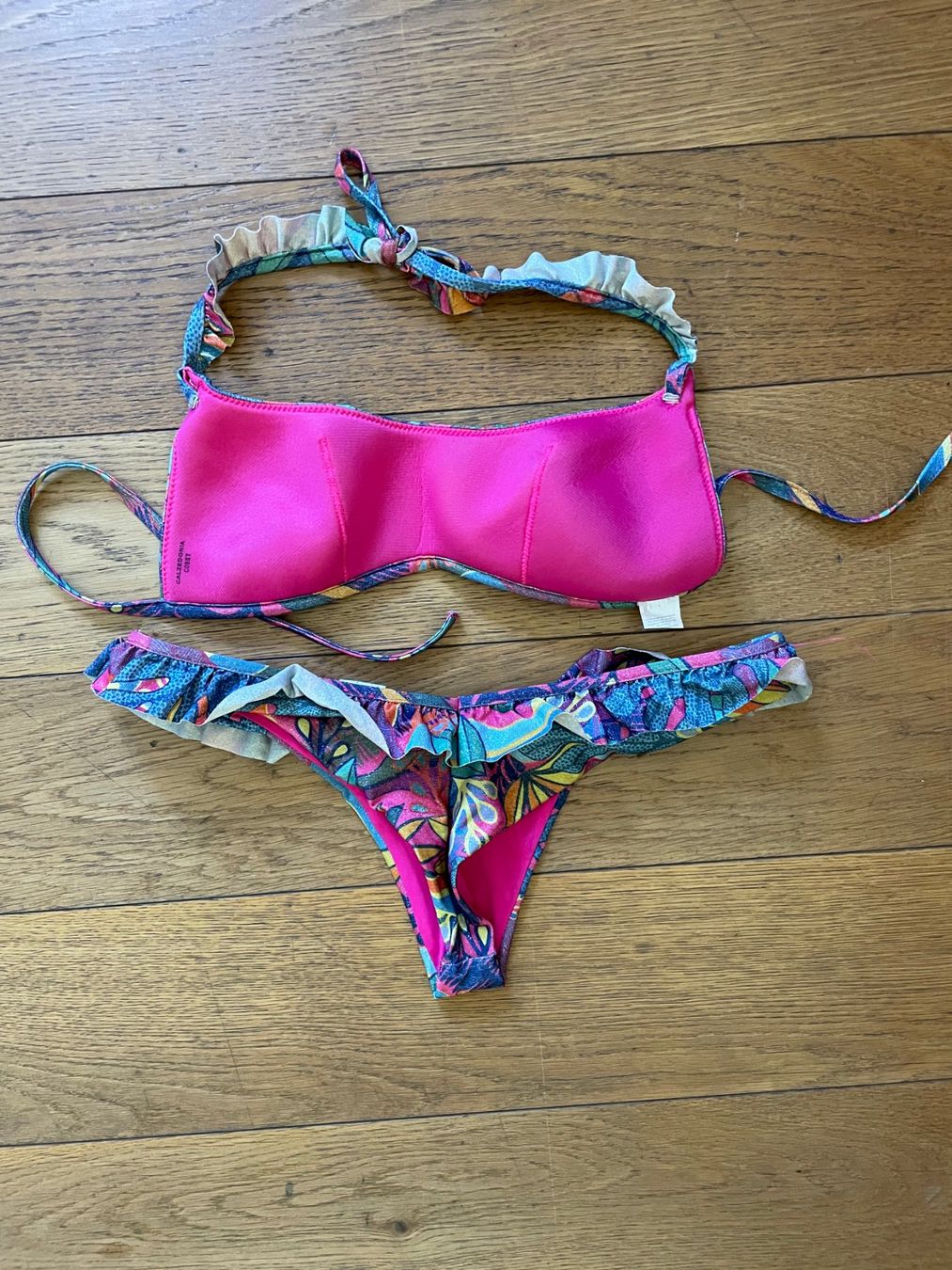 Costumi da bagno & Bikini: CALZEDONIA, flowery bikini, size S – Usato da Crans VD venduto da RM0709 1