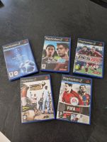 7 PS2 Fussball Spiele Konvolut gebraucht PES FIFA freestyle