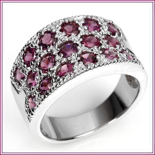 Ringe: ♛ Rhodolith 925 Silberring – Neu und originalverpackt aus Oberglatt ZH von Hot-Spot 1