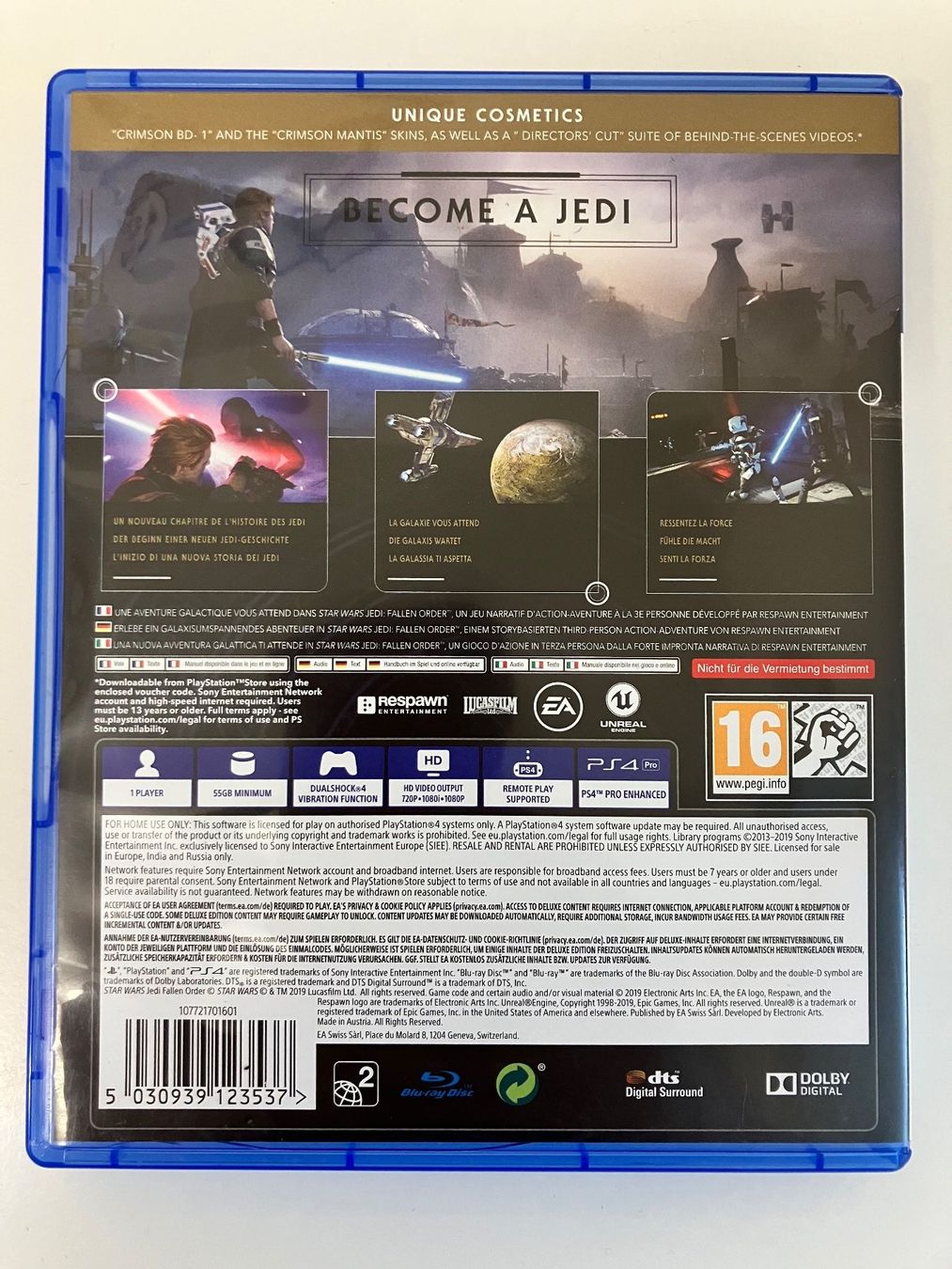 Giochi: Star Wars Jedi: Fallen Order - Deluxe Edition – Usato da Winterthur venduto da simba1983 1