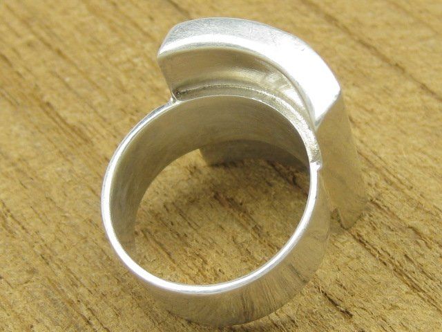 Anelli: Vintage Ring Silber 925 Perlmutt Gr. 59 – Usato da Ermatingen venduto da Decovin 7