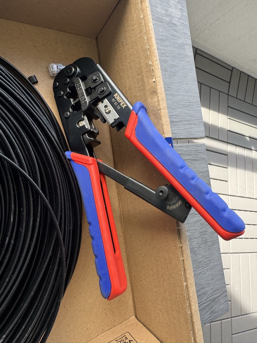 Cavi: Telefonkabel 50m Crimpzange – Nuovo (secondo la descrizione) da Emmenbrücke venduto da Laurelo 2