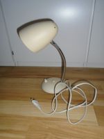 alte Schreibtischlampe IGOR mit Schwanenhals/Nachttischlampe
