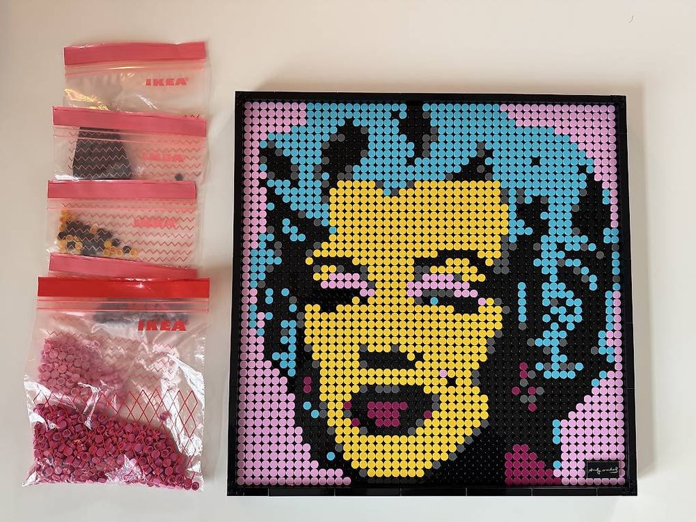 LEGO 31197 Andy Warhol's Marilyn Monroe (Gebraucht) in Essertines ...