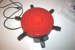 Vintage Raclette-Ofen für 4 Personen Gemäss Abbildung.