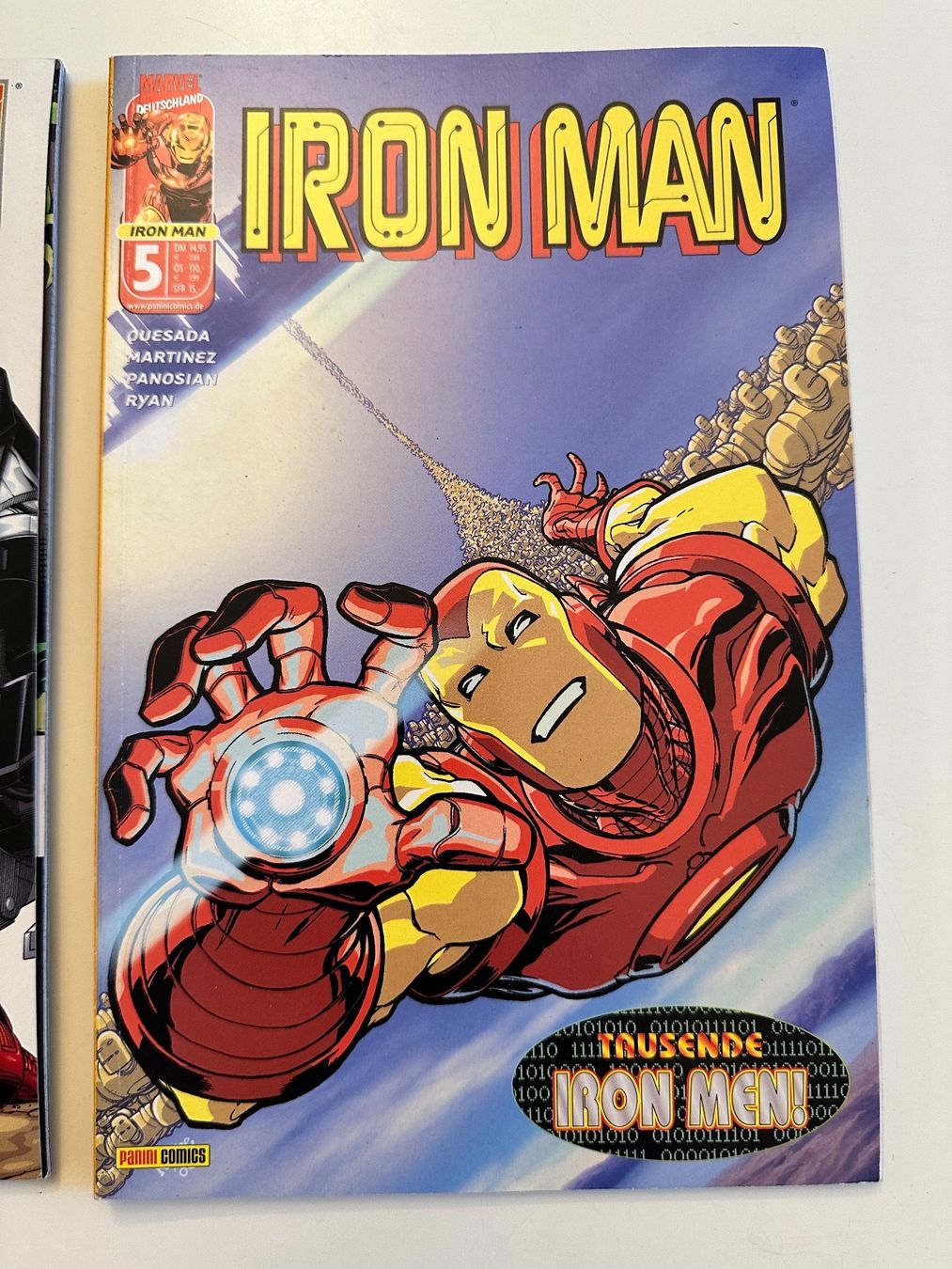 Fumetti: 2er Set - IRON MAN BAND 2 + 5 - MARVEL DEUTSCHLAND – Usato da Münsingen venduto da Ganjam 2