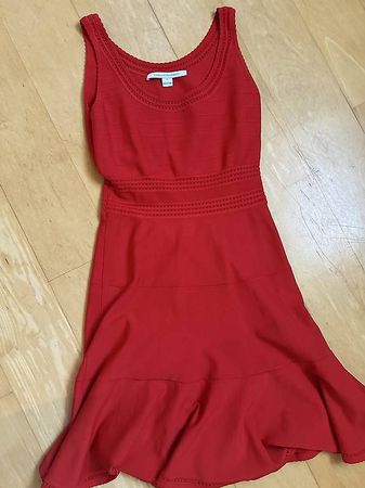 Diane von Fürstenberg Kleid, rot