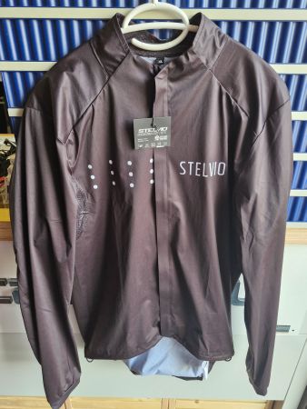 Neue Velo-Regenjacke Stelvio für Herren, Gr. XL