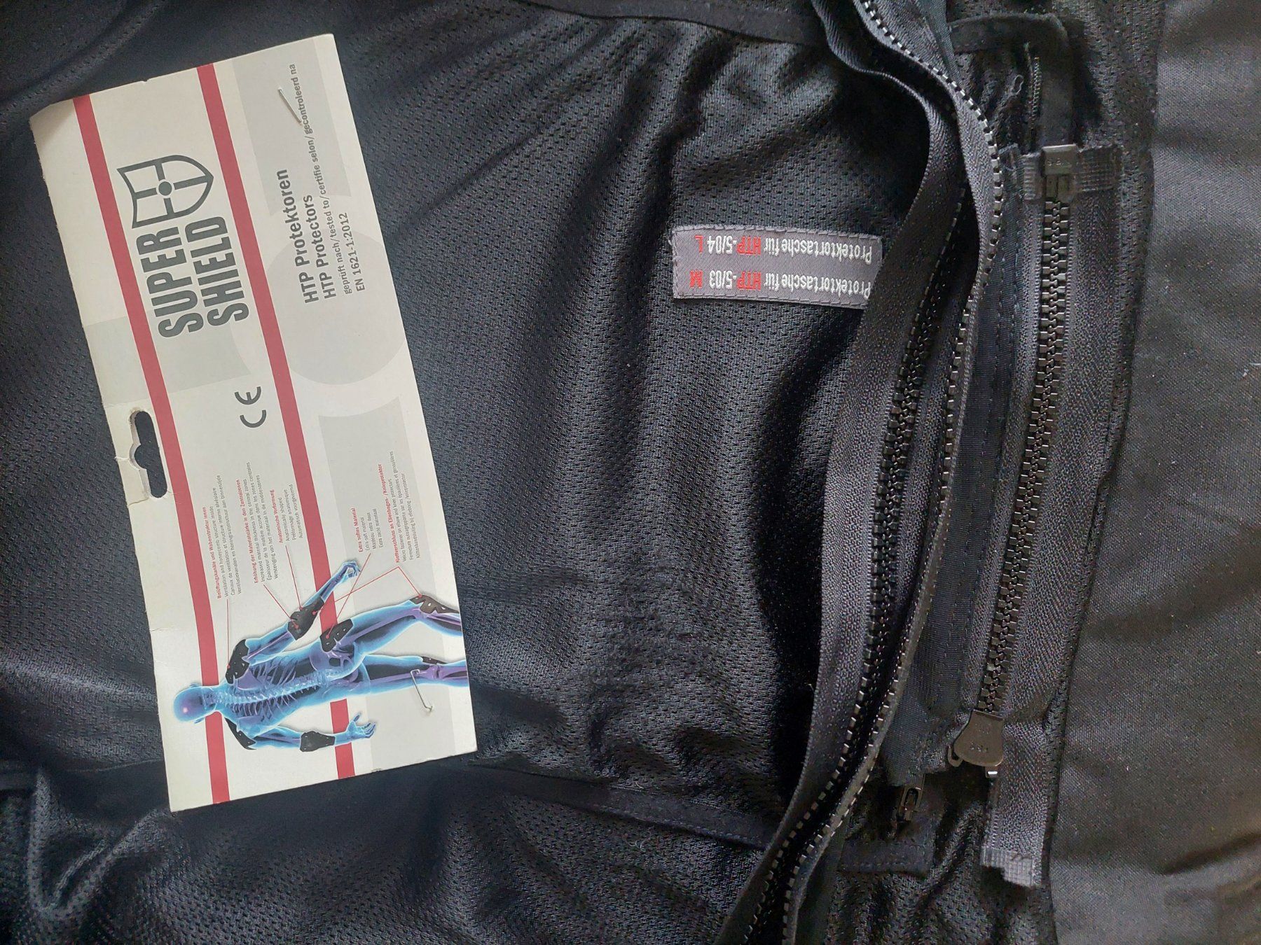 Vanucci Giacche: Vanucci Motorradjacke mit Protektor Gr. 48, Schwarz – Usato da Abtwil AG venduto da kidimagic1 5