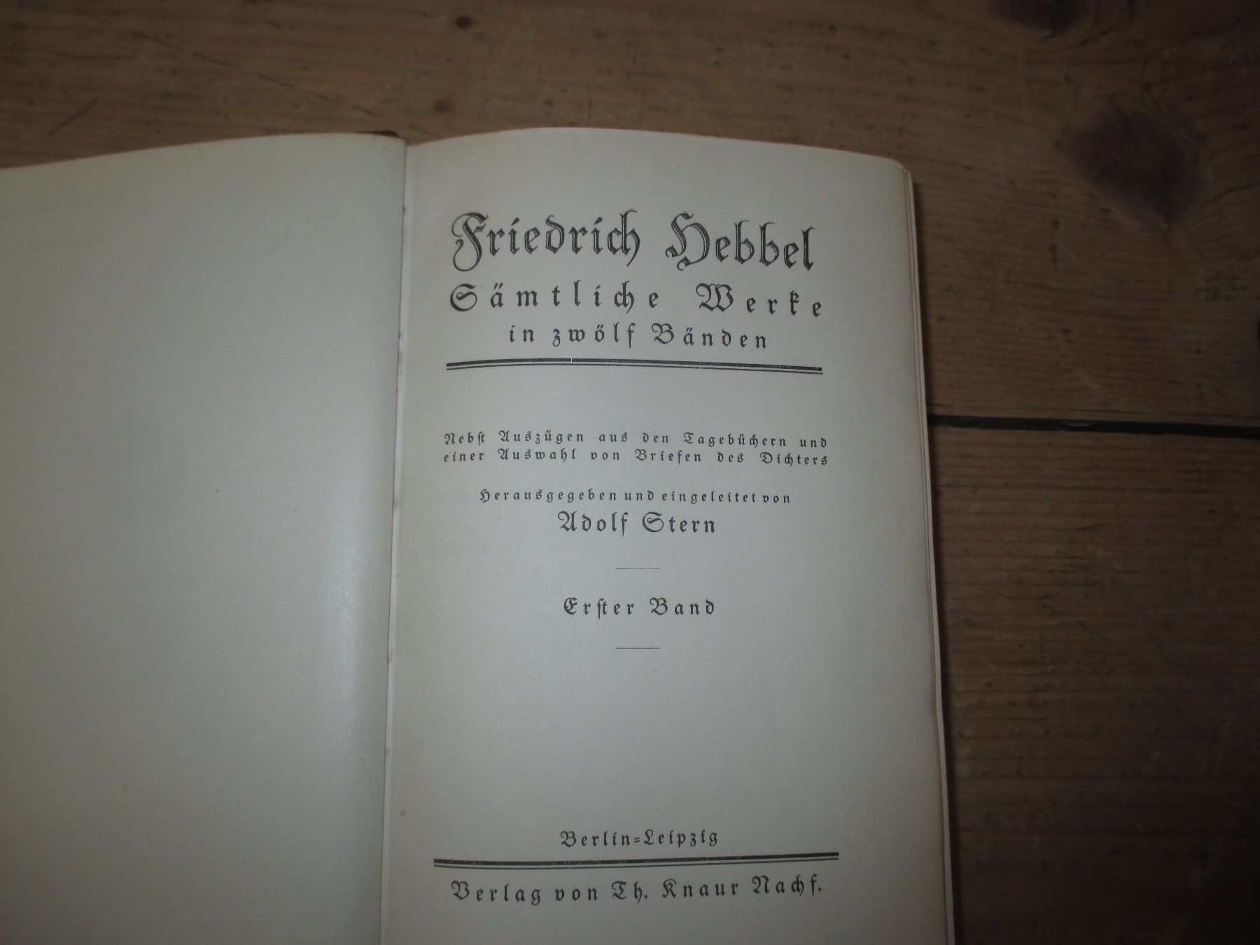 Libri: Friedrich Hebbels Werke – Usato da Flims - Dorf venduto da Stagediver 3