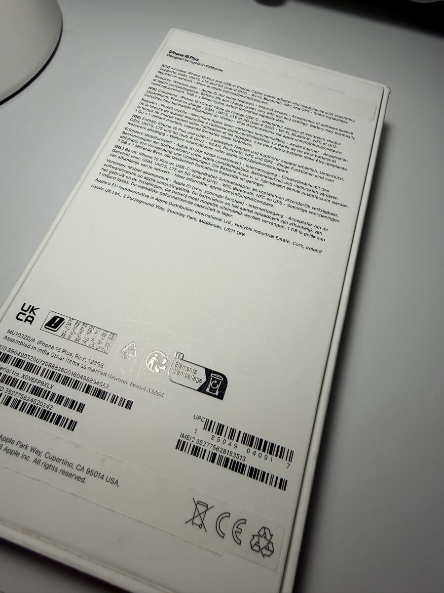 Apple Handys / Smartphones: Iphone 15 Plus Pink – Neu und originalverpackt aus Wetzikon ZH von aro_685k 6