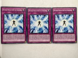 Yu-Gi-Oh! Rüstungs-Ninjitsu-Kunst des Einfrierens, 3x Top!