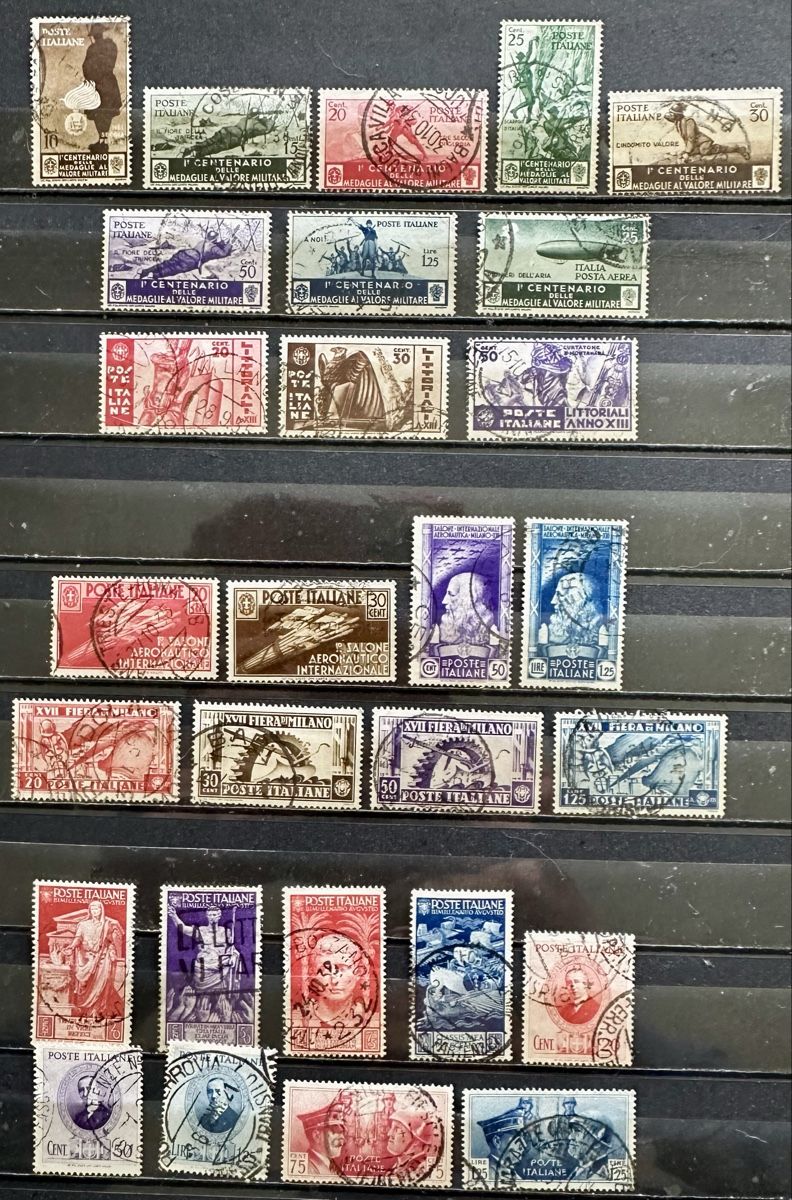 Alle Briefmarken: Italien  – Gebraucht aus Duebendorf von Fczfanrobi