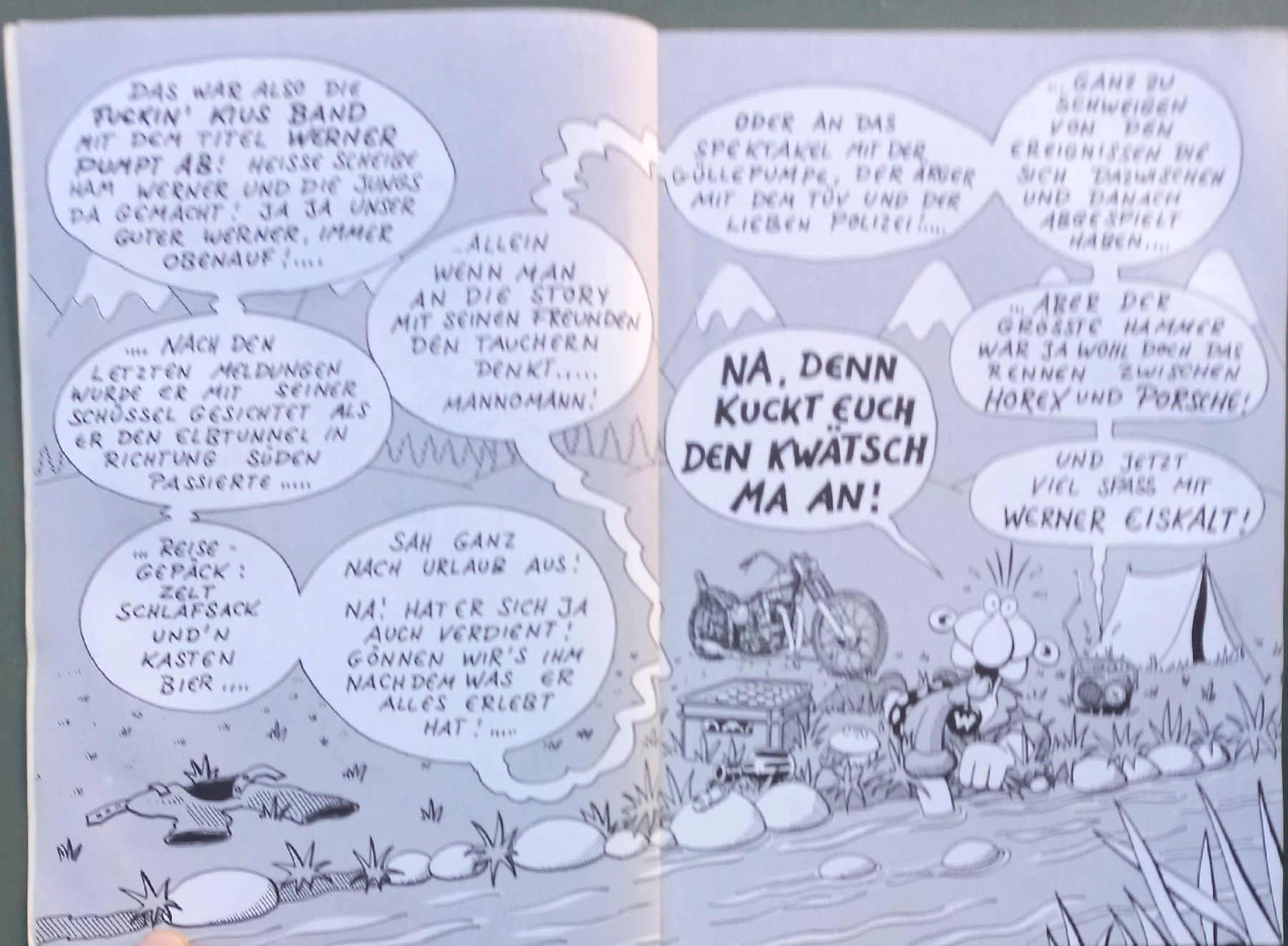 BD: Comic - Werner – D'occasion à Niederuzwil par lubimaja 1