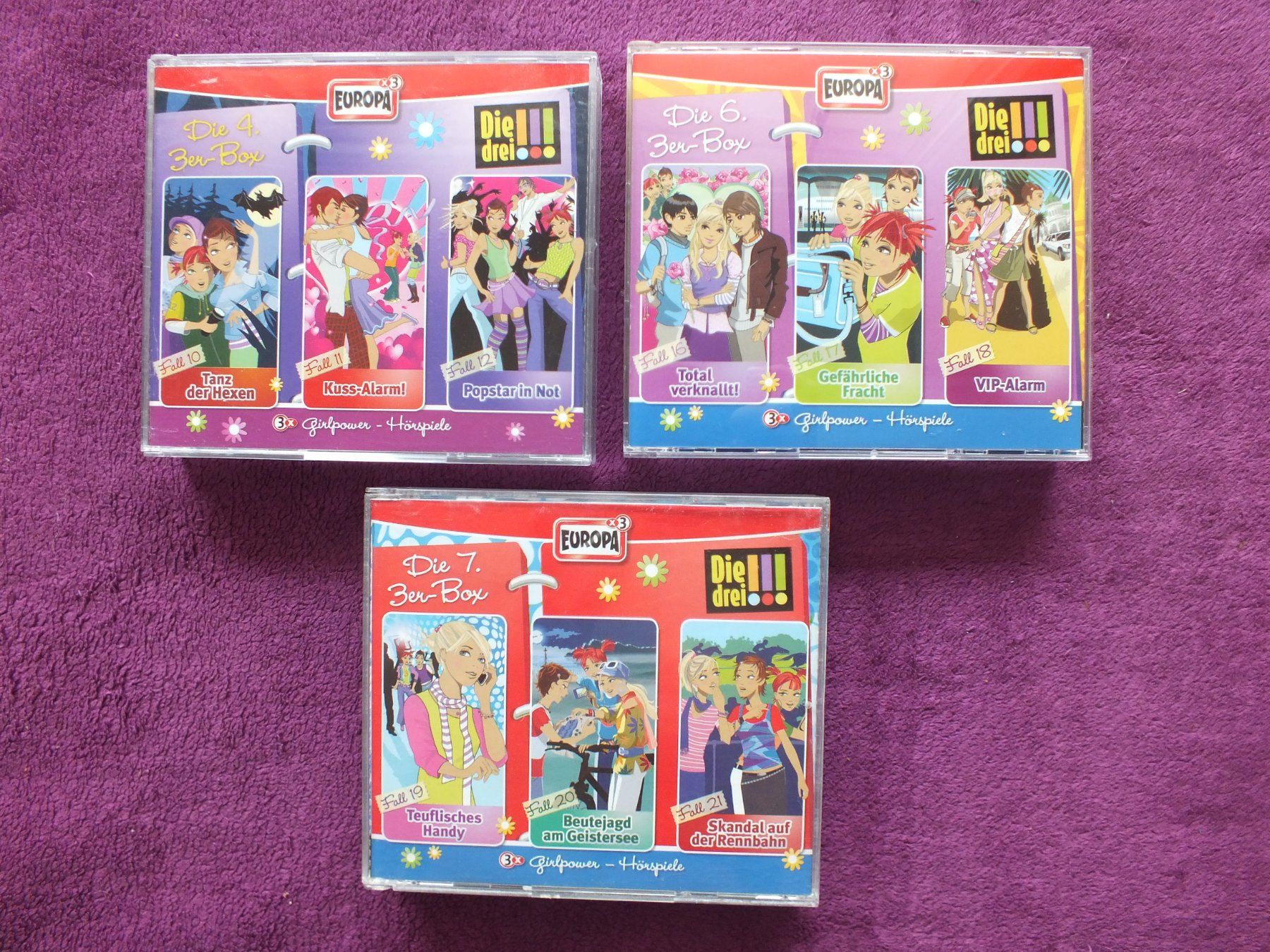 Hörbücher: 9 - Die drei !!! - Hörspiel - CD´s – Gebraucht aus Müllheim Dorf von Seeeule01