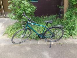 Velo Fahrrad SCHNELL dunkelgrün guter Zustand