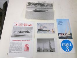 Antik Boat Bateau Photo Prospekt Vintage Boat Oldtimer