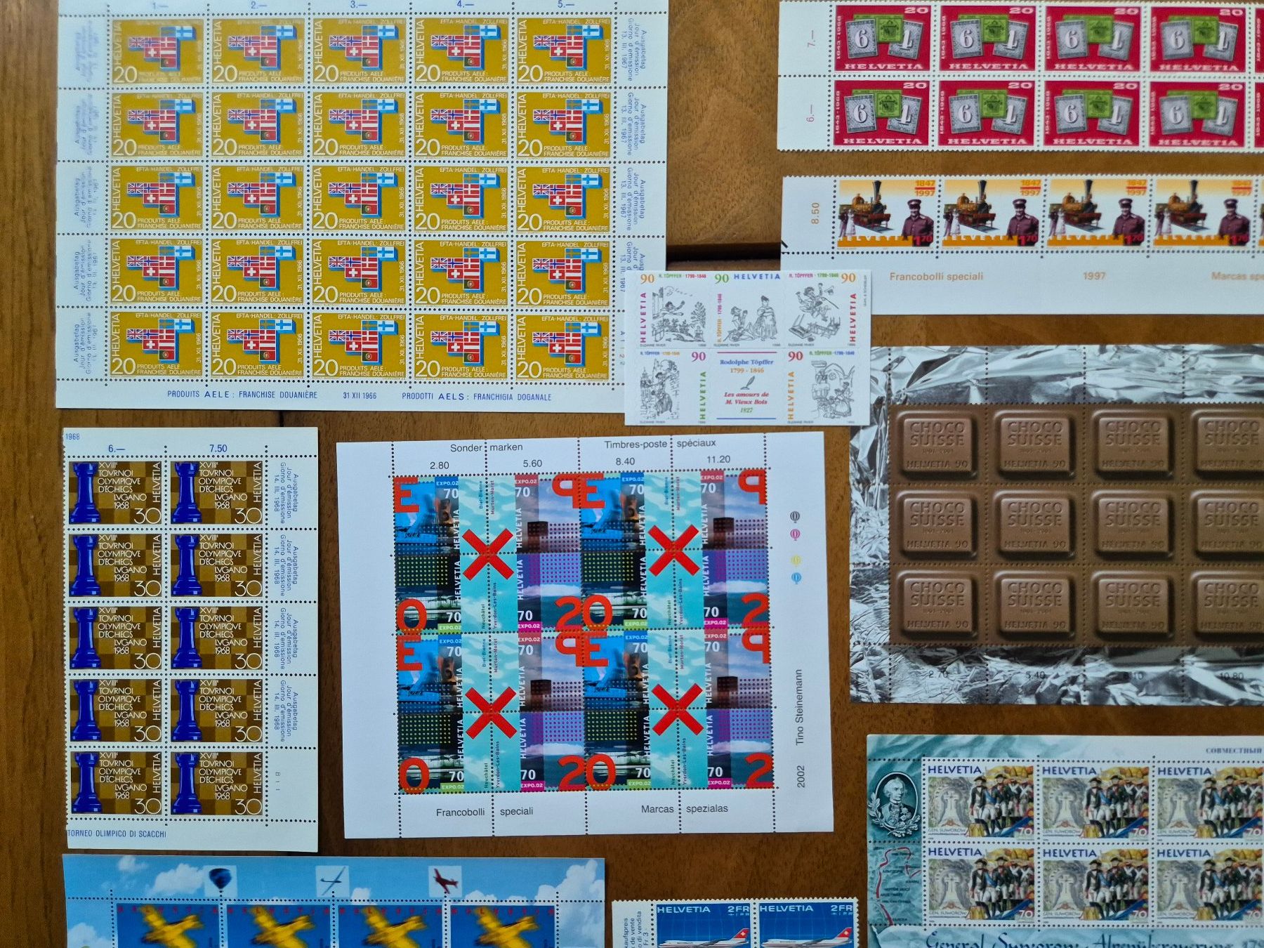 Alle Briefmarken: Frankaturware 100 CHF. GRATISLIEFERUNG ! – Neu (gemäss Beschreibung) aus Horgen von frankatur 1