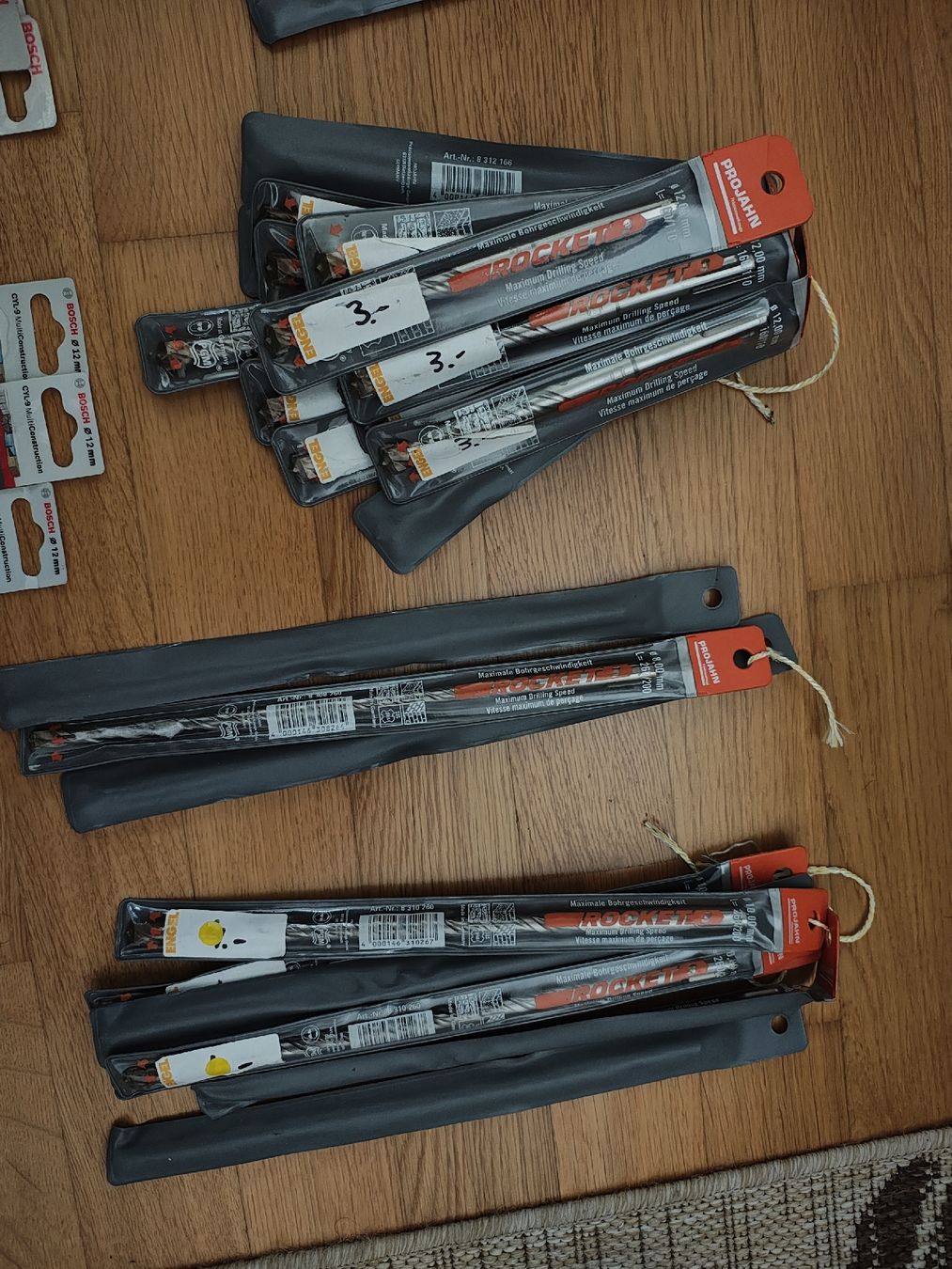 Alle Werkzeuge: 47 forets à beton, divers modèles – Neu und originalverpackt aus pieterlen von pajero1990 1