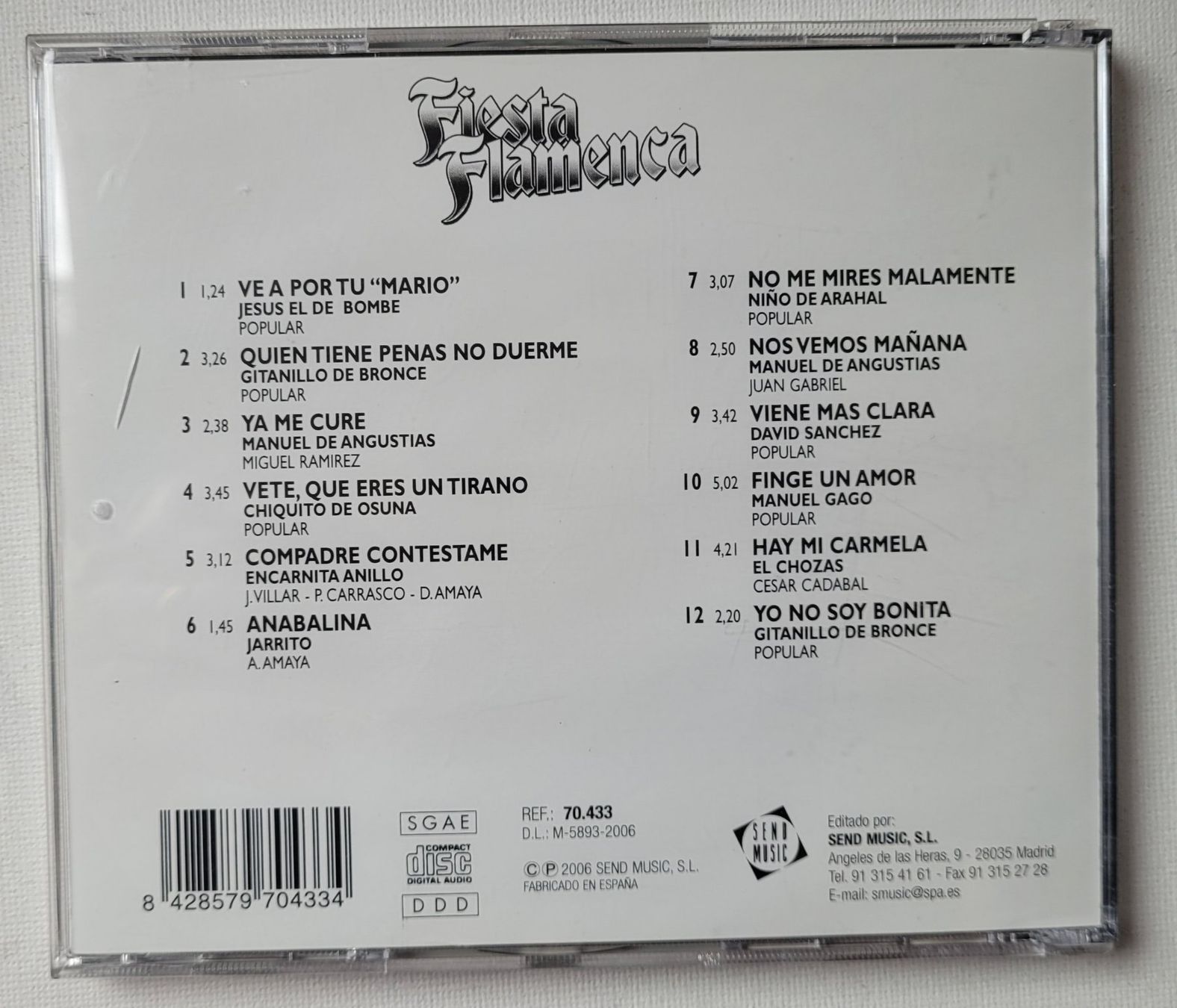 CDs: FIESTA FLAMENCA – D'occasion à Neftenbach par Mador6 2