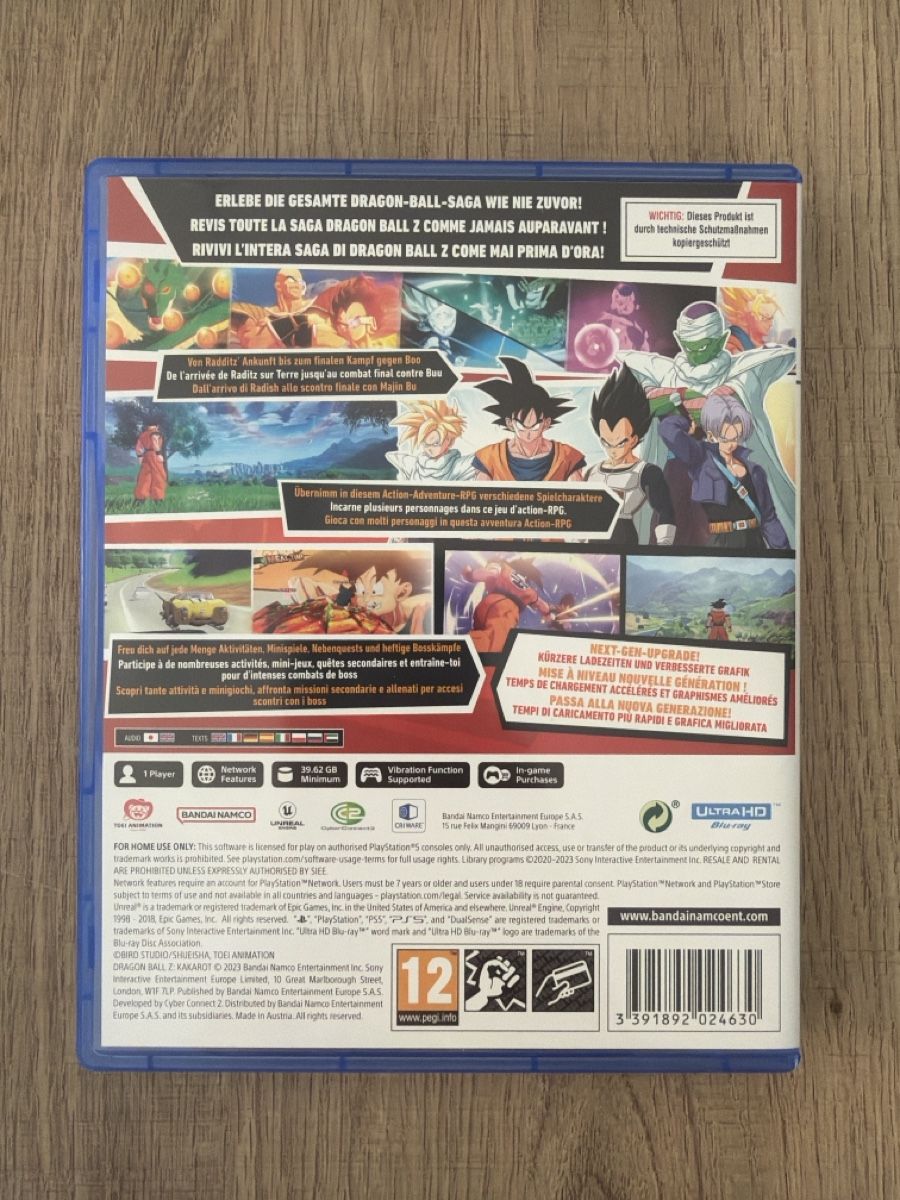 Giochi: Dragonball Z Kakarot Ps5 – Usato da Hagendorn venduto da masterchieff 1