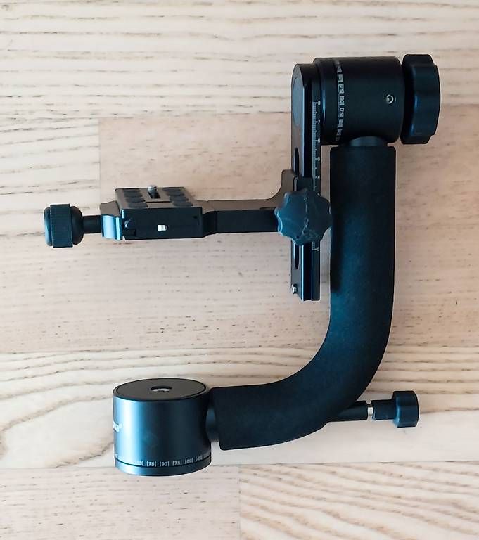 Treppiedi & Teste: mantona Gimbal Stativkopf TKII – Usato da Rheineck venduto da GIWIAR
