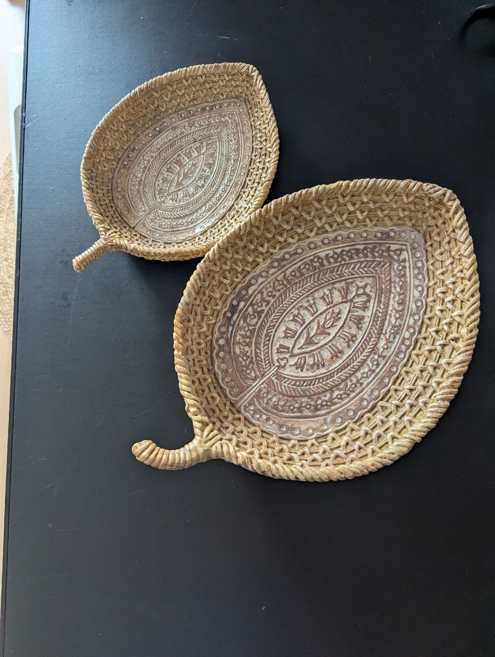 Tutte le decorazioni: Deko Schalen Blatt-Form  – Usato da Winterthur venduto da joh_mj2t