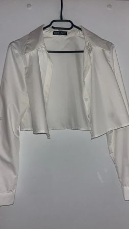 Chemise courte blanche