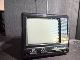 TRIGOLD Portable Black & White Television + Radio